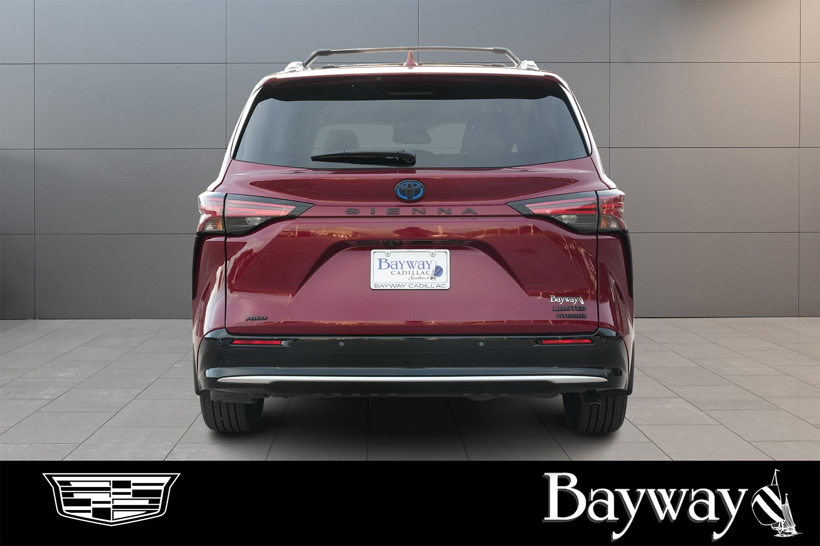 2024 Toyota Sienna Limited Red at Classic Toyota Galveston