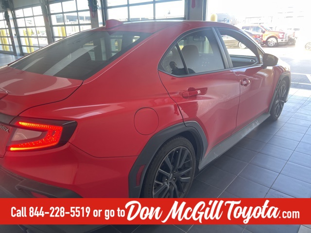 2022 Subaru WRX Premium Red at Victoria Chrysler Dodge Jeep Ram