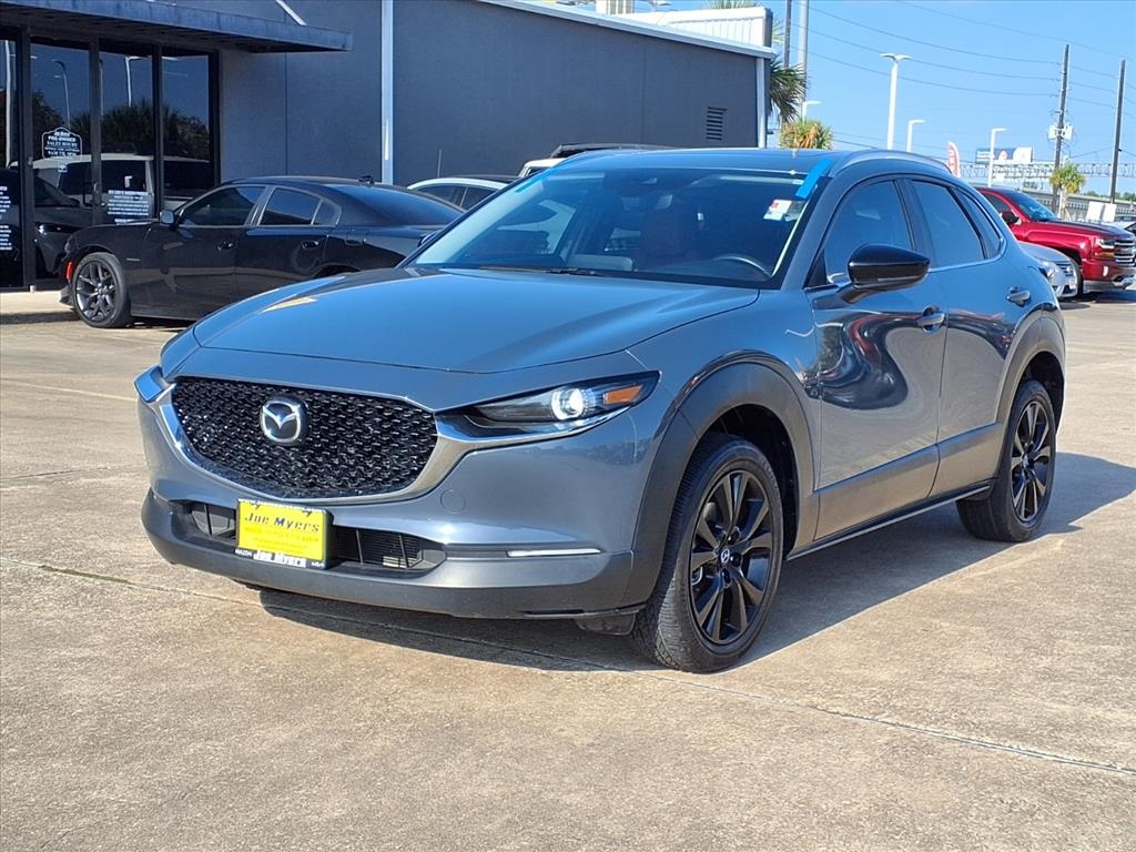 2022 Mazda CX-30 2.5 S Carbon Edition Gray at AutoSavvy Houston Southwest