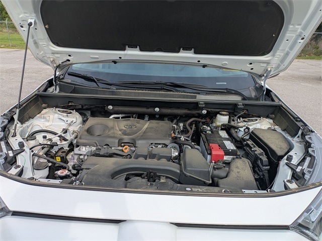 2023 Toyota RAV4 XLE White at Davis Toyota of Orangeburg