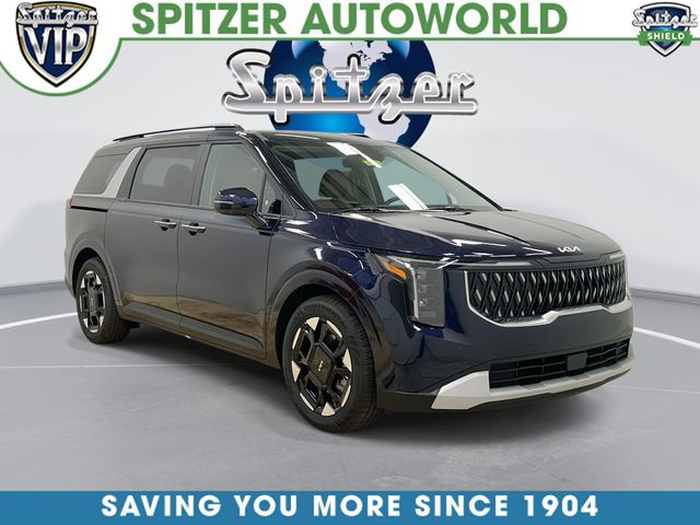 Deep Chroma Blue 2026 Kia Carnival Minivan Front-Wheel Drive 8-Speed Automatic