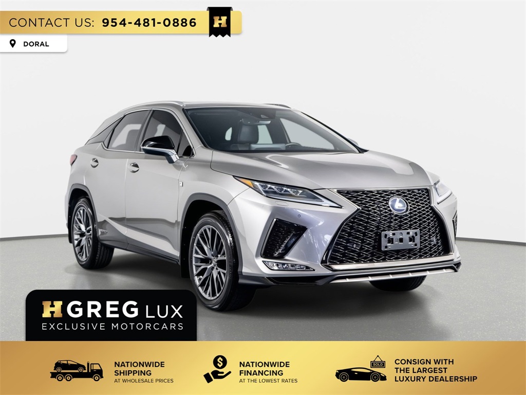 2022 Lexus RX Hybrid 450h F Sport Handling AWD