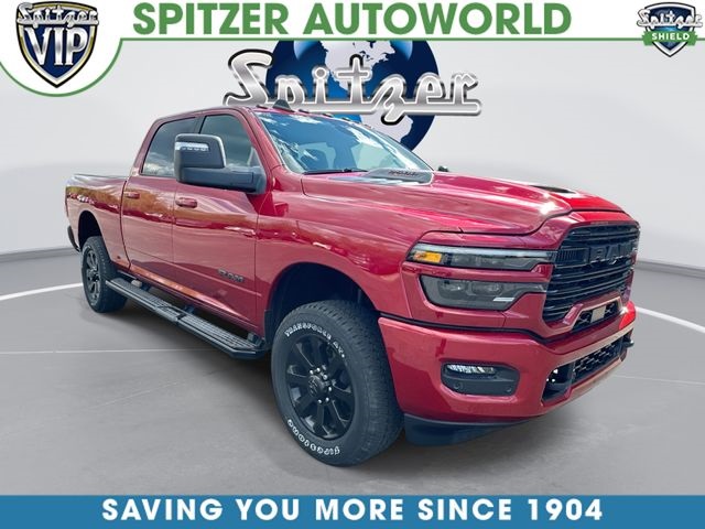 Molten Red Pearlcoat 2026 RAM 2500 Laramie Crew Cab 4WD Pickup Truck Four-Wheel Drive 8-Speed Automatic