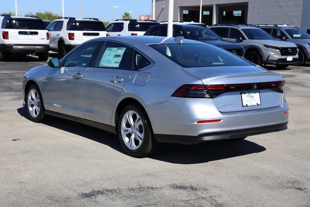 2025 Honda Accord LX Silver at Shottenkirk Kia Fort Bend