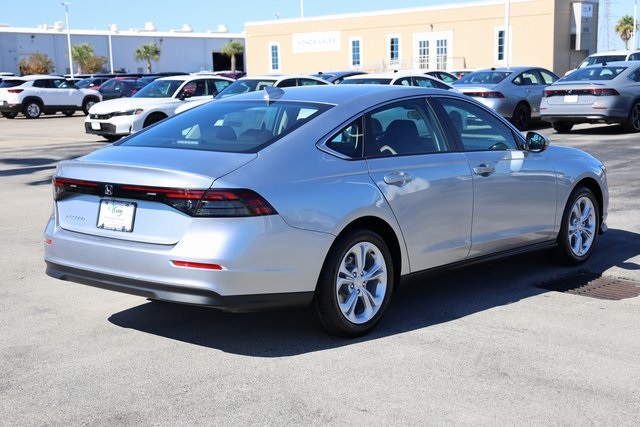 2025 Honda Accord LX Silver at Shottenkirk Kia Fort Bend