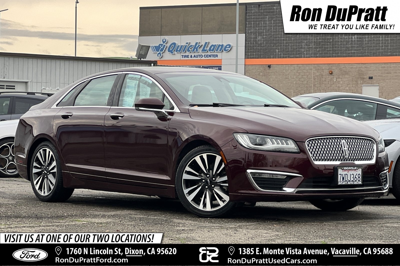 2017 Lincoln MKZ Reserve FWD