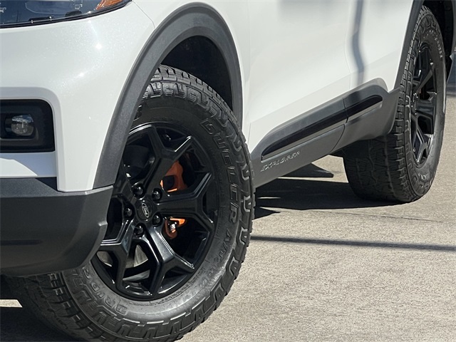 2023 Ford Explorer Timberline White at Tom Peacock Cadillac