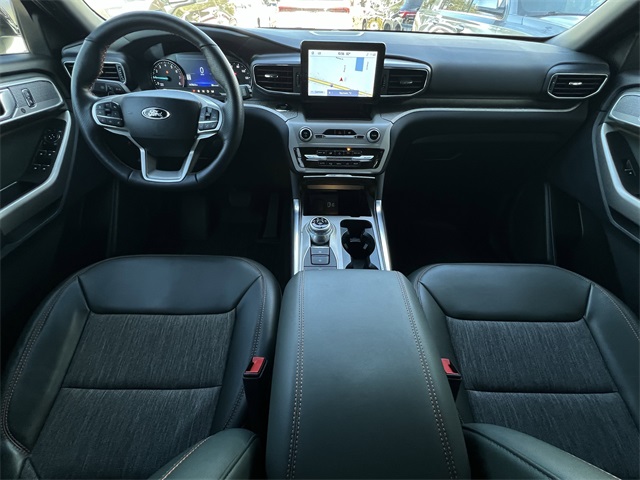 2023 Ford Explorer Timberline White at Tom Peacock Cadillac