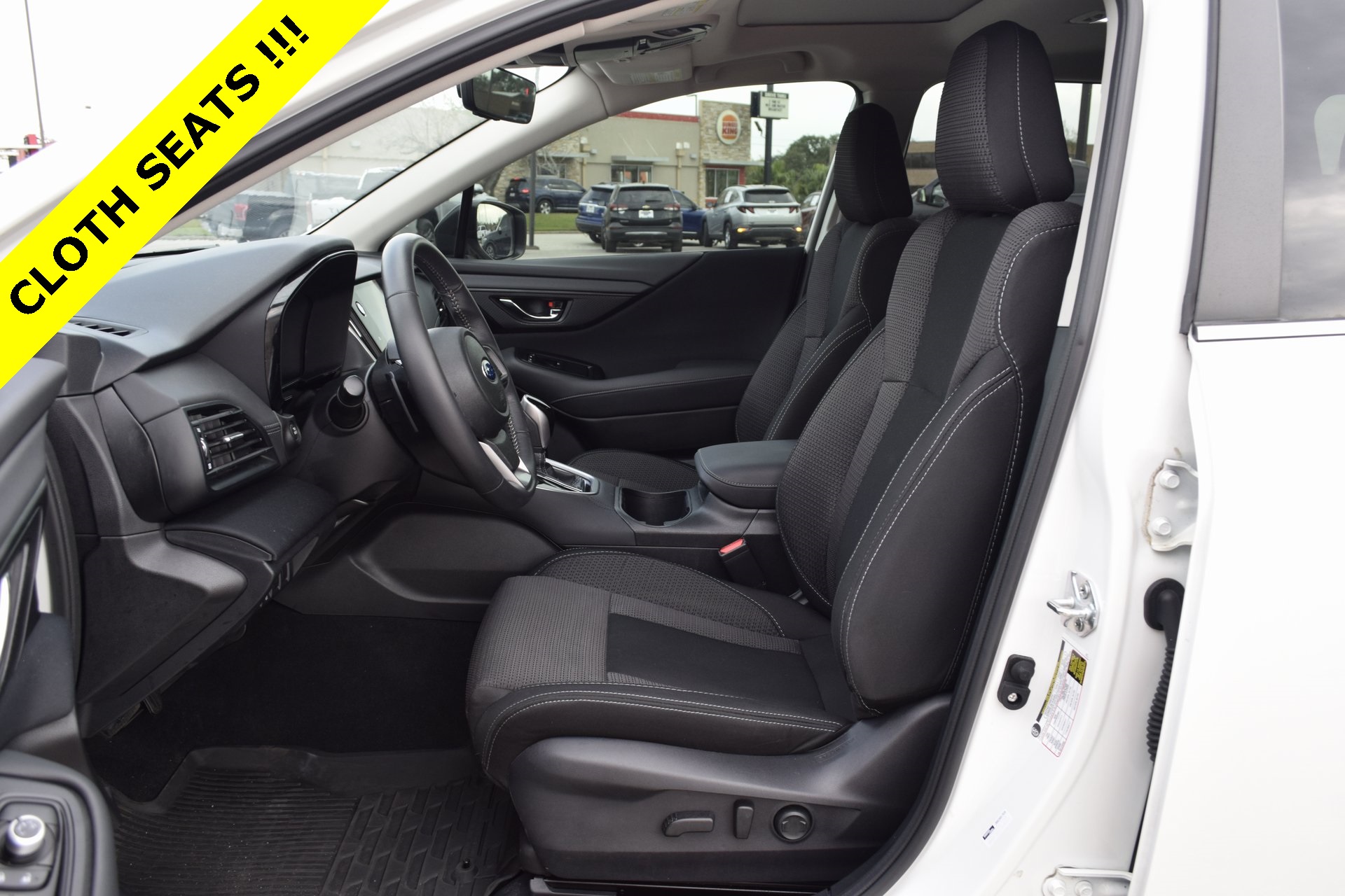 2024 Subaru Outback Premium White at Parkway Family Mazda