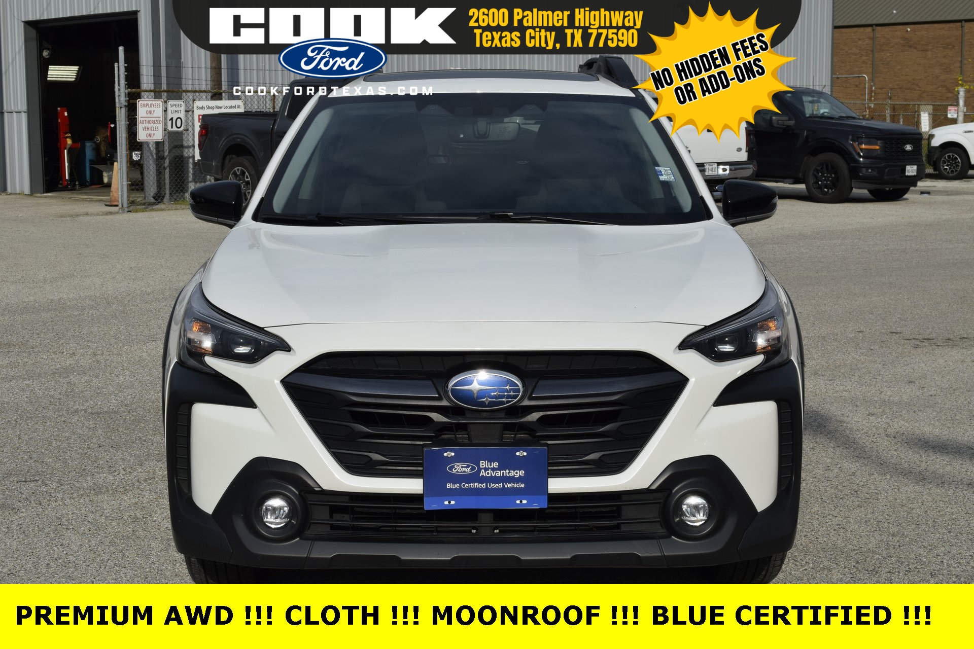 2024 Subaru Outback Premium White at Parkway Family Mazda