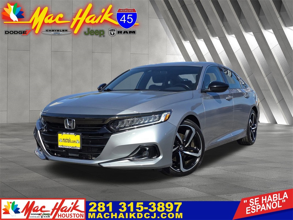 2022 Honda Accord Sport Silver at Community Honda