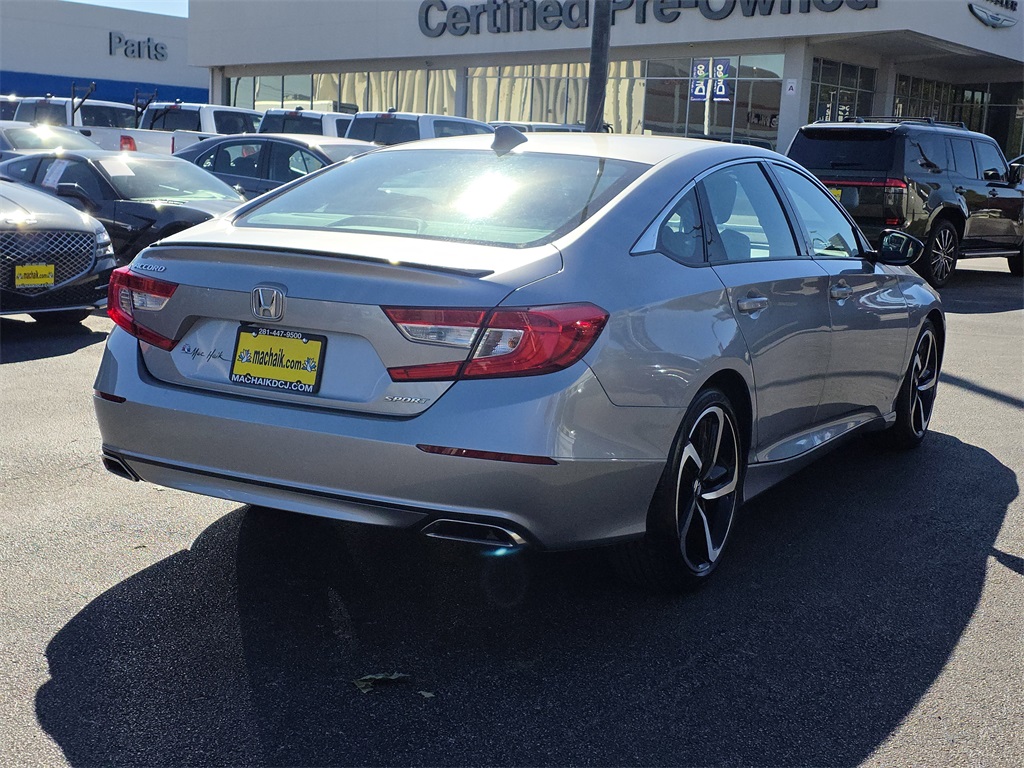 2022 Honda Accord Sport Silver at Community Honda