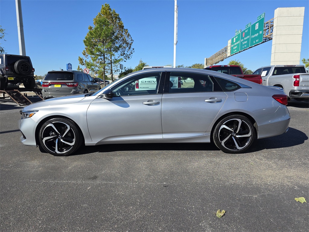 2022 Honda Accord Sport Silver at Community Honda
