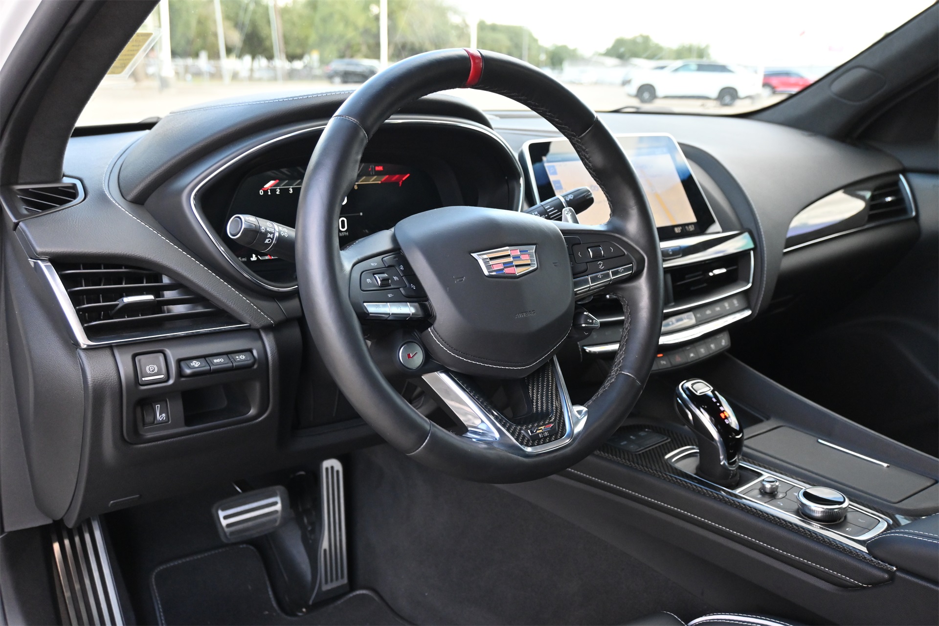 2023 Cadillac CT5 V-Series White at Bayway Cadillac Southwest