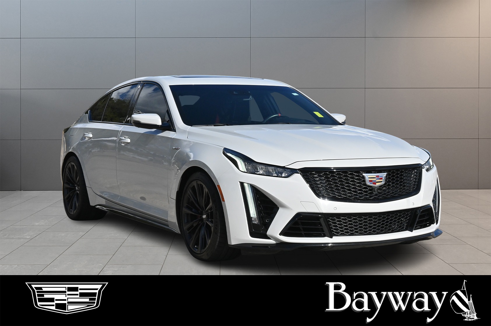 2023 Cadillac CT5 V-Series White at Bayway Cadillac Southwest