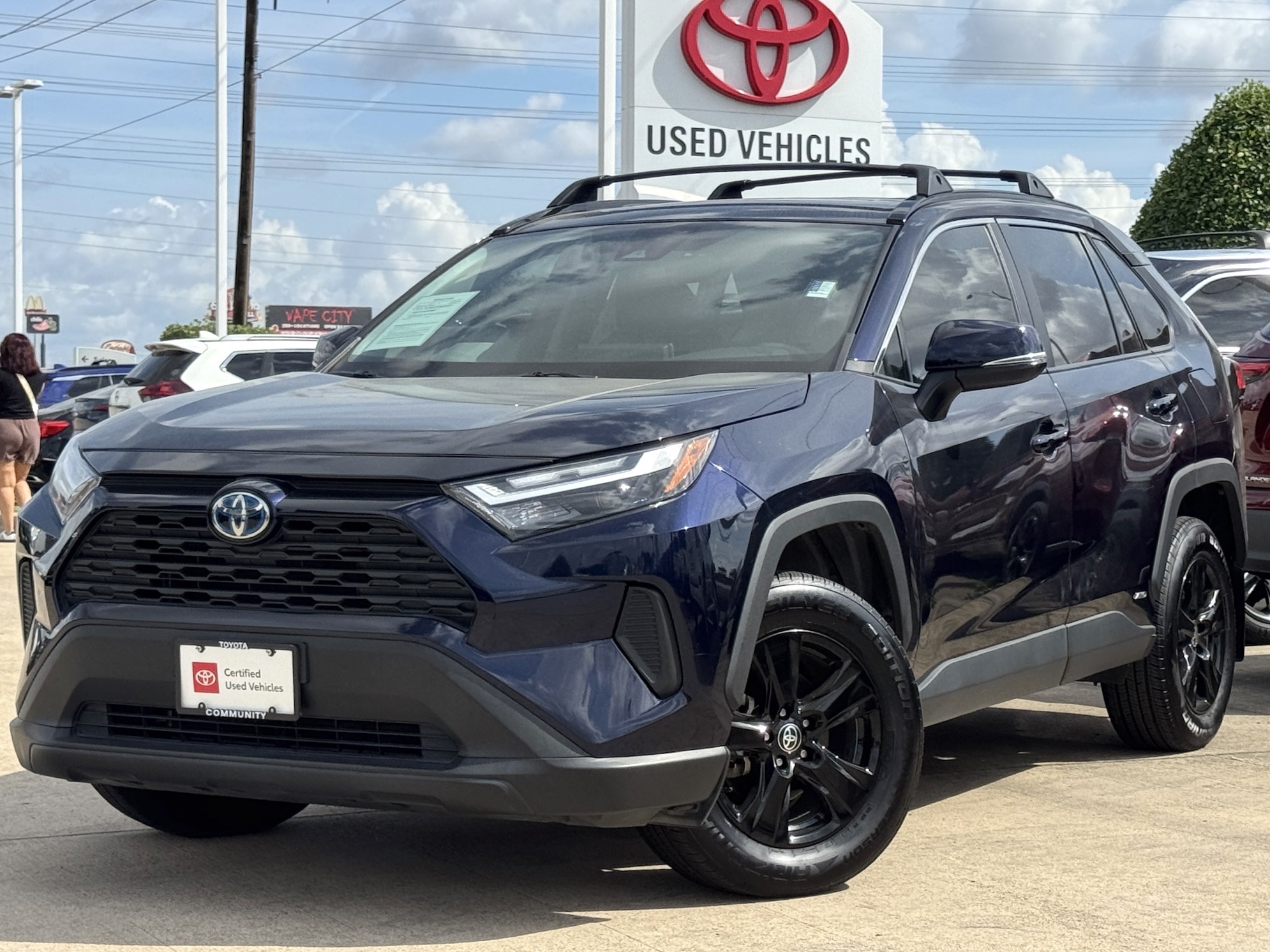 2024 Toyota RAV4 Hybrid XLE Blue at Gullo Toyota