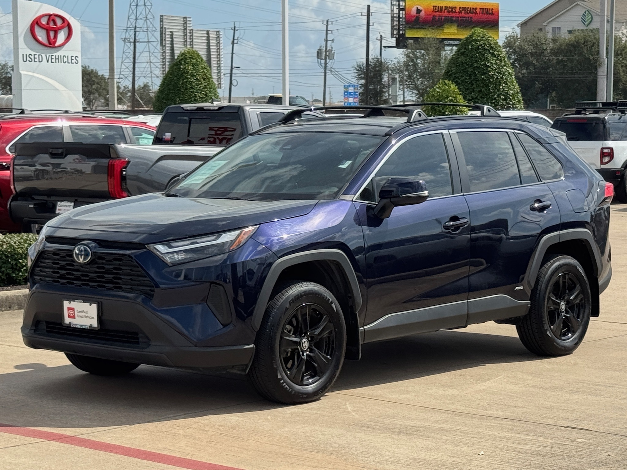 2024 Toyota RAV4 Hybrid XLE Blue at Gullo Toyota