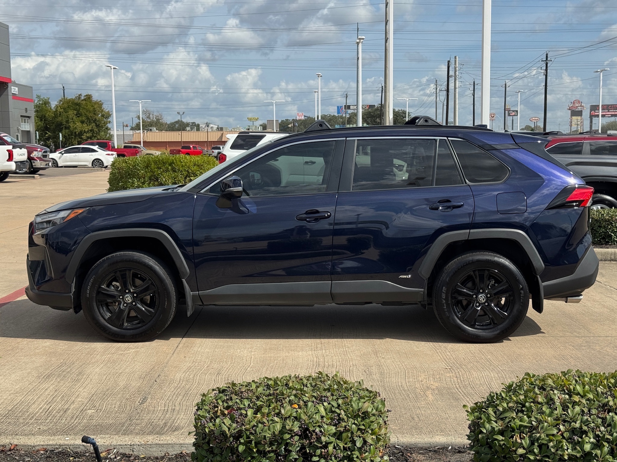 2024 Toyota RAV4 Hybrid XLE Blue at Gullo Toyota