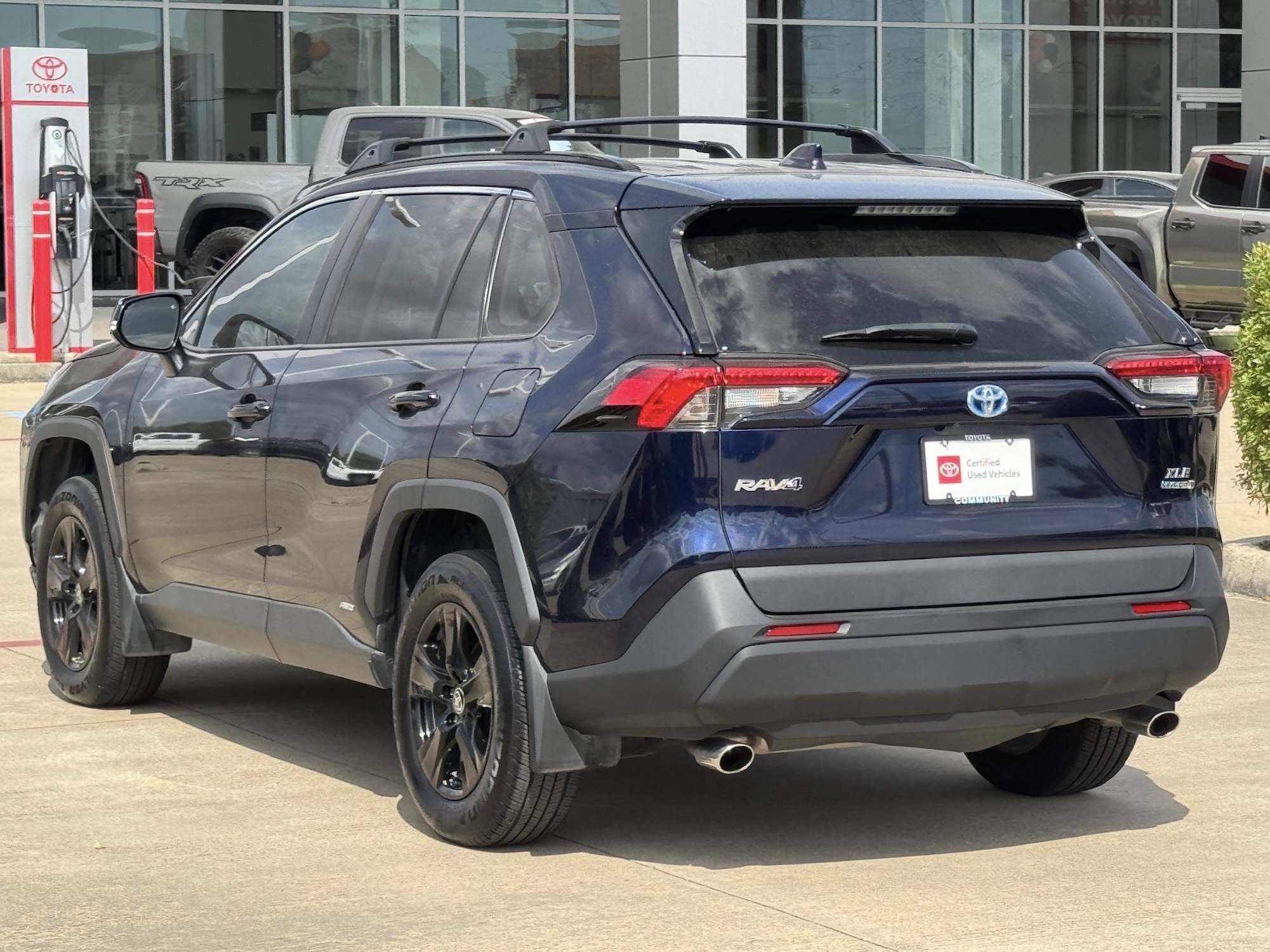 2024 Toyota RAV4 Hybrid XLE Blue at Gullo Toyota