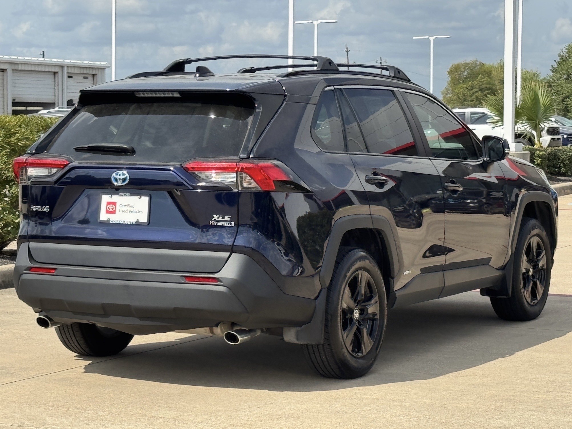 2024 Toyota RAV4 Hybrid XLE Blue at Gullo Toyota