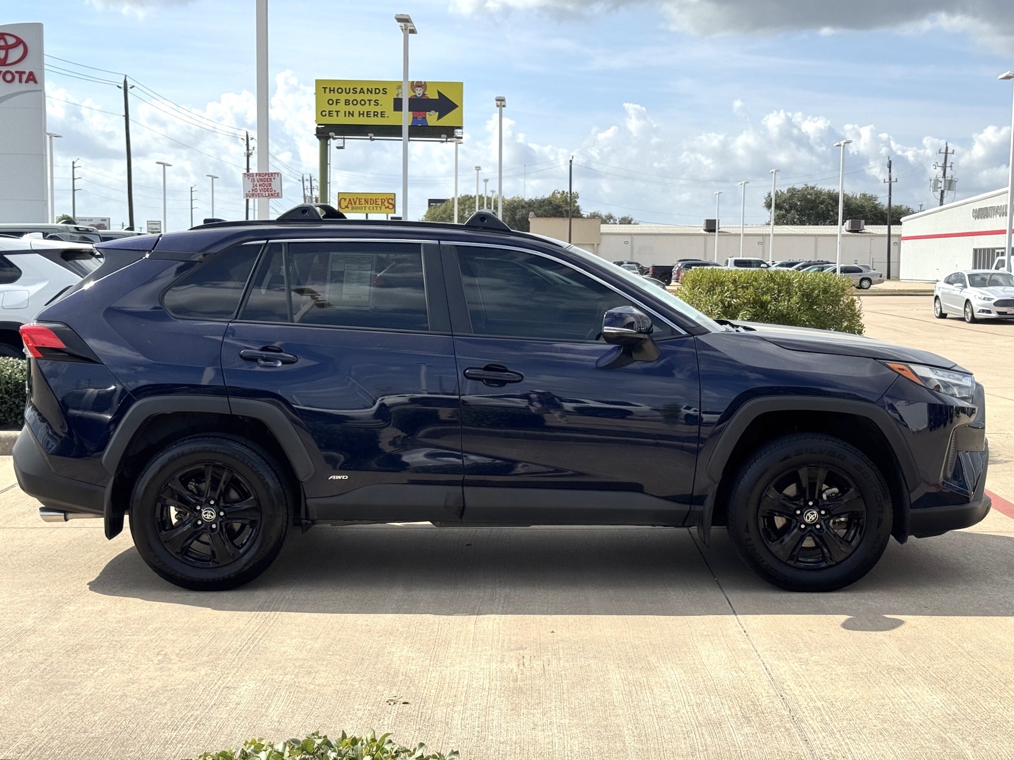 2024 Toyota RAV4 Hybrid XLE Blue at Gullo Toyota