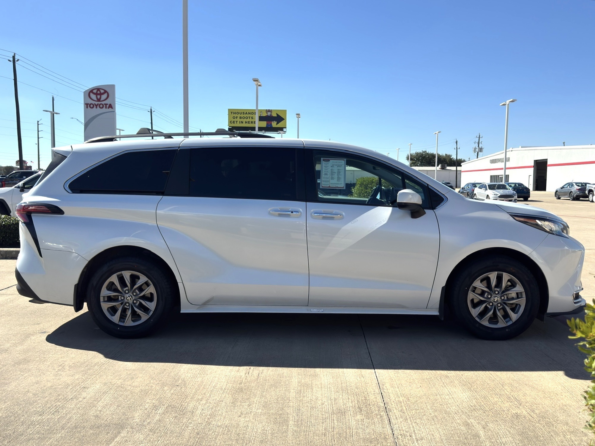 2022 Toyota Sienna XLE Beige at Toyota of Victoria