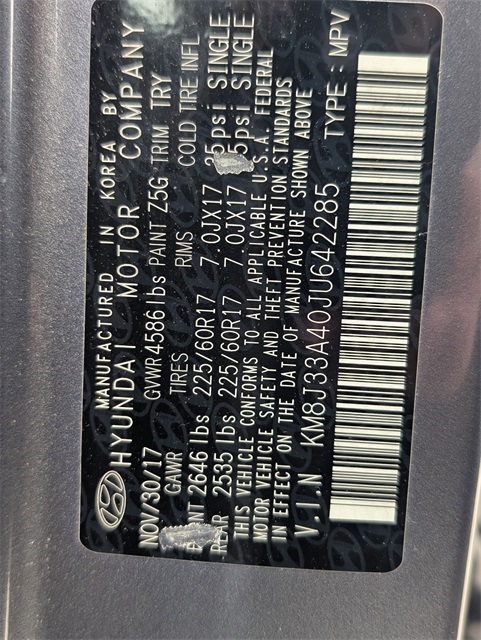 2018 Hyundai Tucson SEL Plus Gray at Autostrade