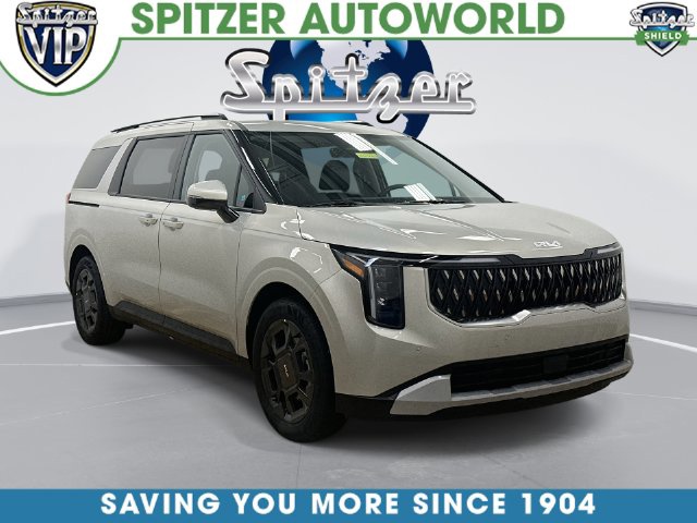 White (Ivory Silver) 2027 Kia Carnival Hybrid Minivan Front-Wheel Drive 6-Speed Automatic
