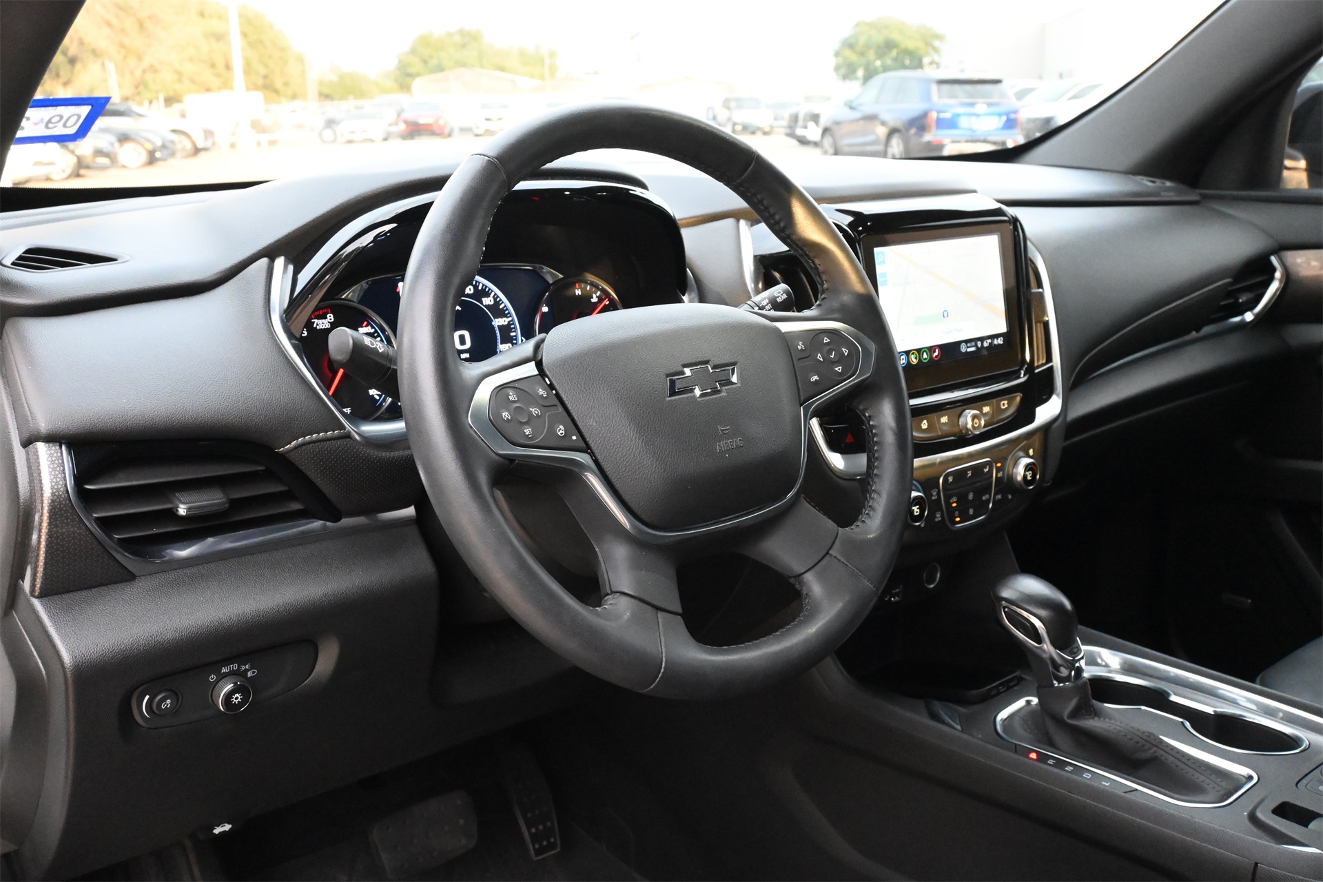 2022 Chevrolet Traverse Premier White at Bayshore Chrysler Jeep Dodge Ram