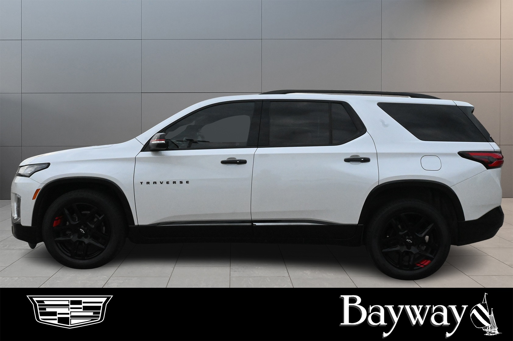2022 Chevrolet Traverse Premier White at Bayshore Chrysler Jeep Dodge Ram