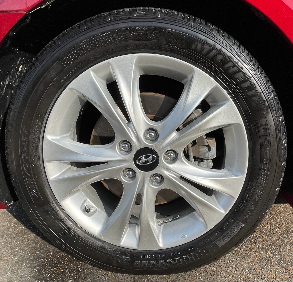 2011 Hyundai Sonata Limited Red at Parkway Family Mazda