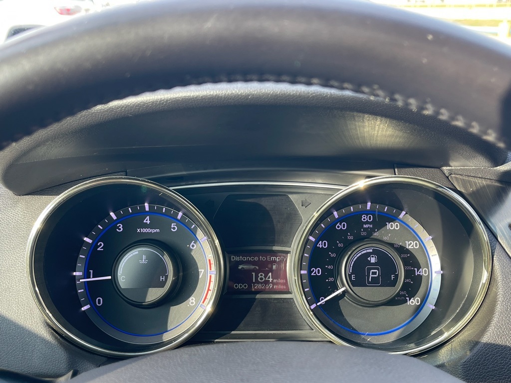 2011 Hyundai Sonata Limited Red at Parkway Family Mazda