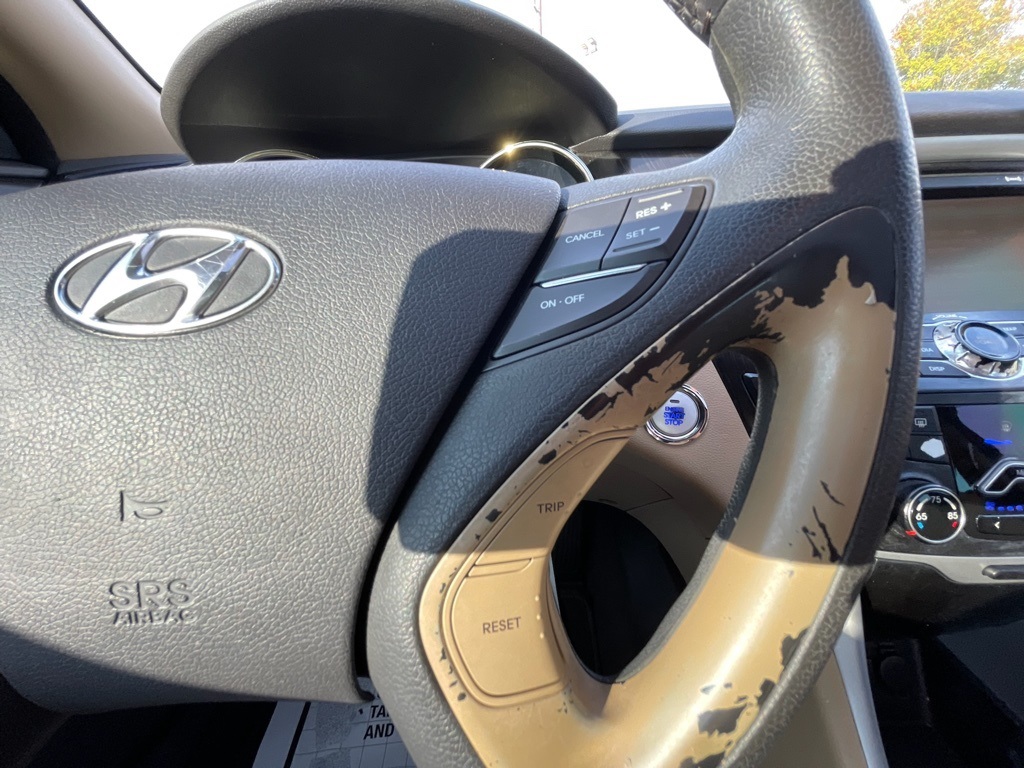 2011 Hyundai Sonata Limited Red at Parkway Family Mazda