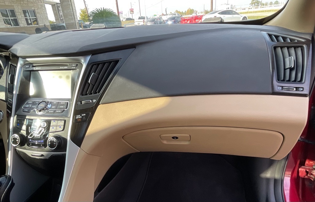 2011 Hyundai Sonata Limited Red at Parkway Family Mazda