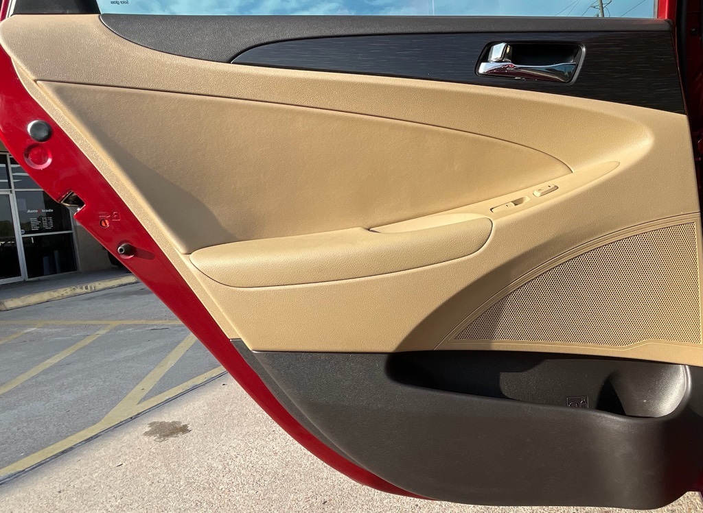 2011 Hyundai Sonata Limited Red at Parkway Family Mazda