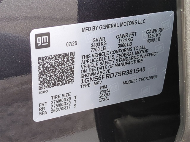 2025 Chevrolet Suburban Premier for sale at PATRIOT CHEVROLET OF LIMERICK