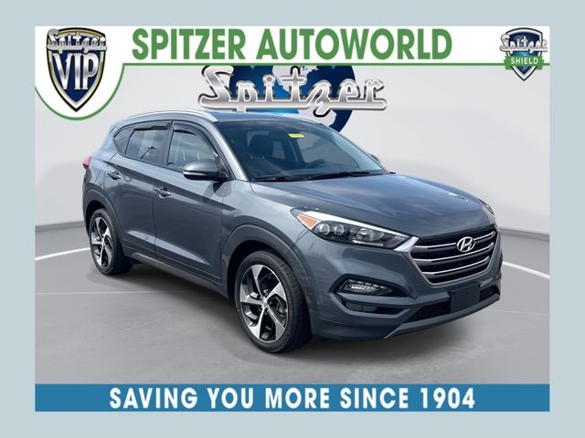Coliseum Gray 2016 Hyundai Tucson 1.6T Limited FWD SUV / Crossover Front-Wheel Drive 7-Speed Automatic
