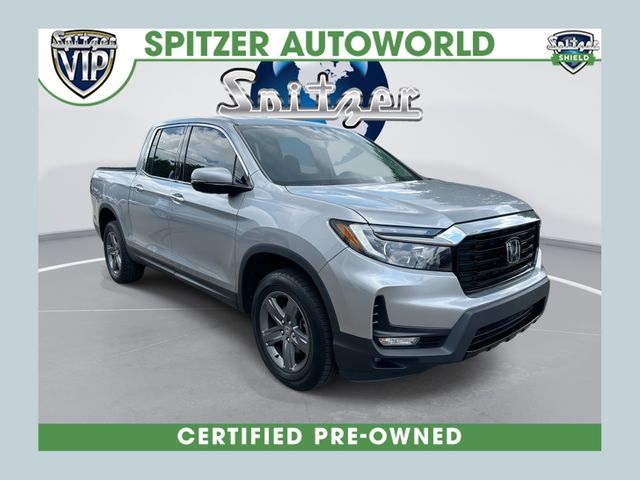 Silver Metallic 2023 Honda Ridgeline Pickup Truck All-Wheel Drive 9-Speed Automatic