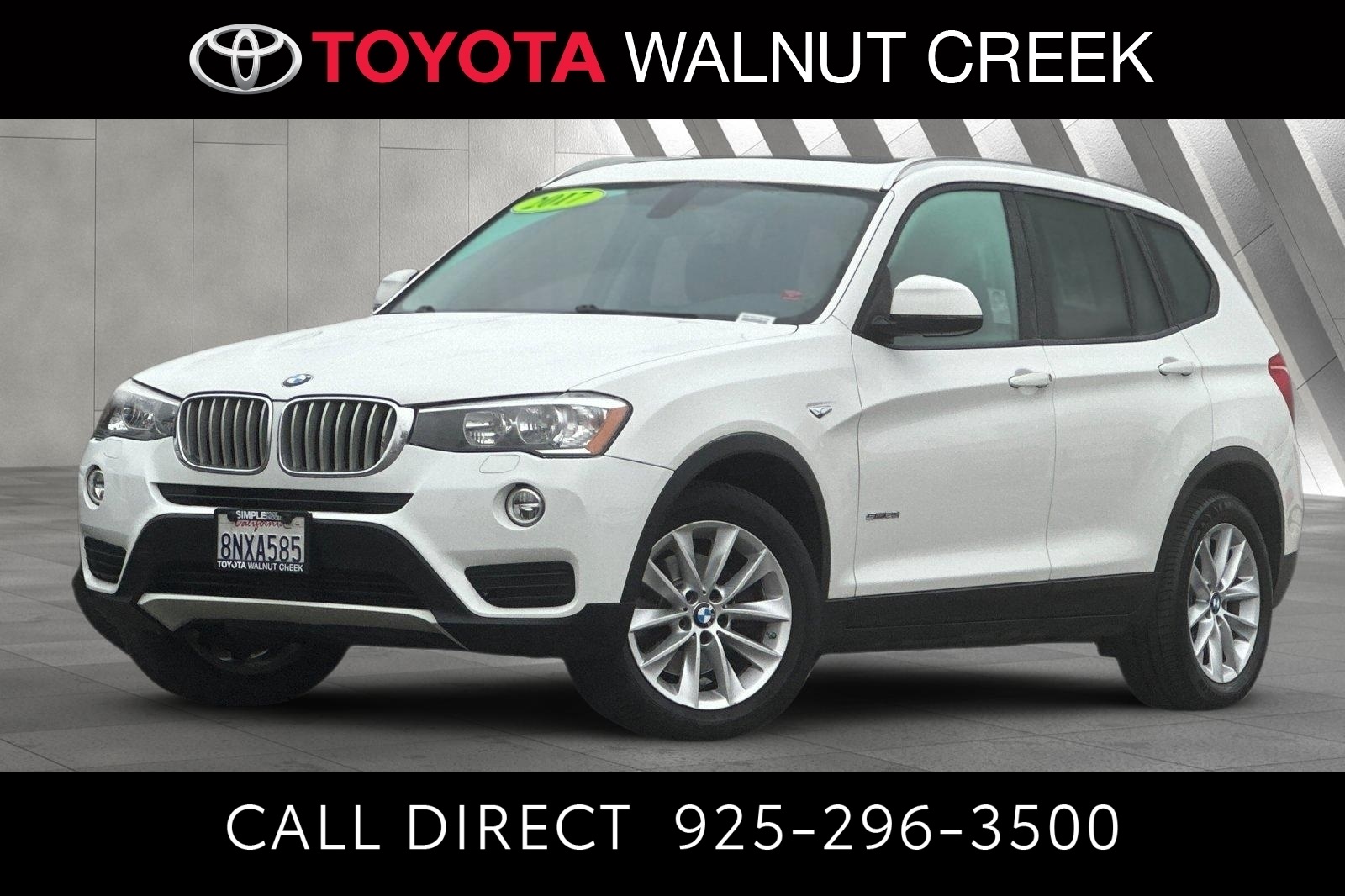 2017 BMW X3 sDrive28i RWD