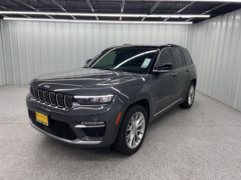2023 Jeep Grand Cherokee Summit 4xe Gray at Classic Elite Chevrolet Sugar Land