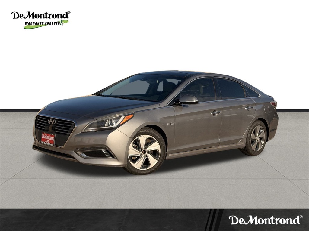 2017 Hyundai Sonata Hybrid Limited Gray at Autostrade