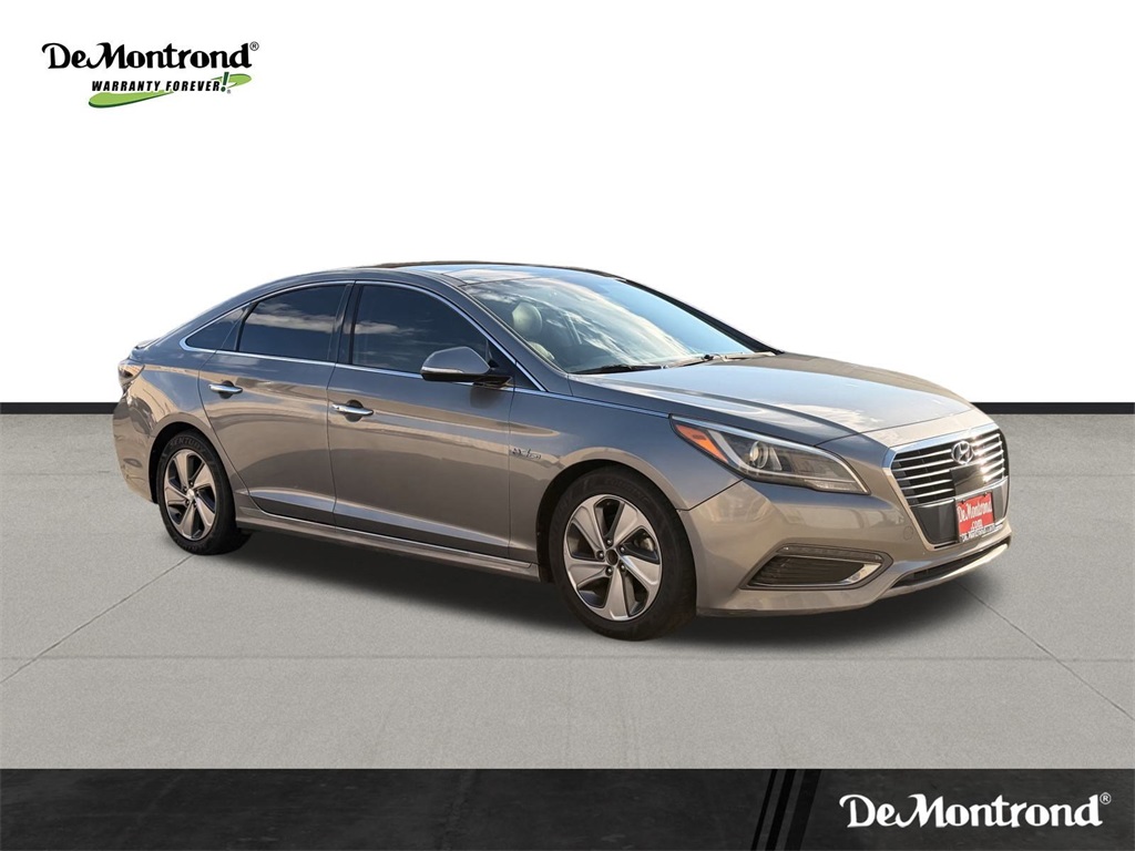 2017 Hyundai Sonata Hybrid Limited Gray at Autostrade