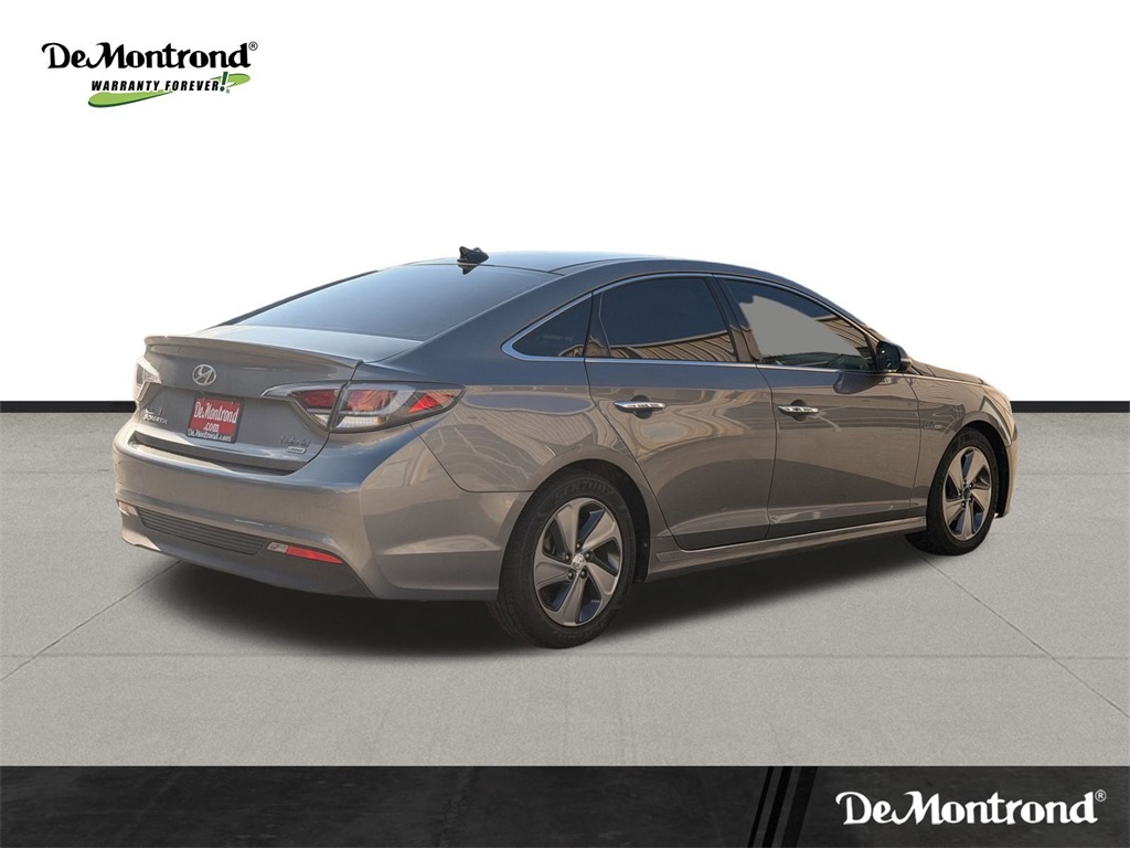 2017 Hyundai Sonata Hybrid Limited Gray at Autostrade