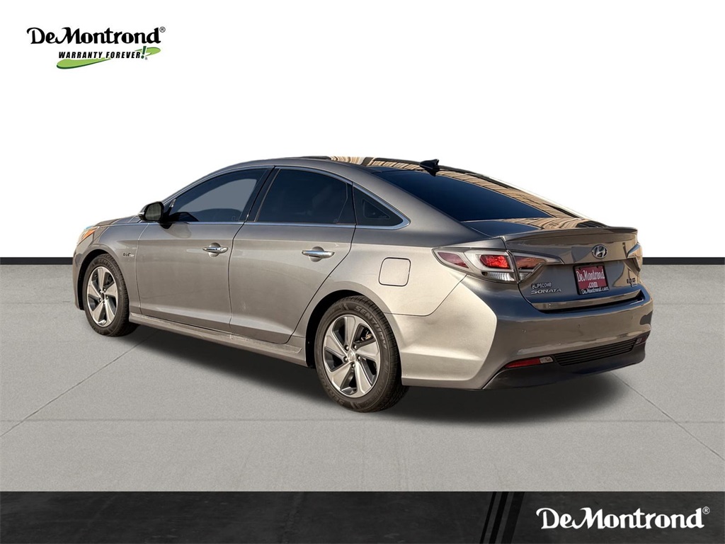 2017 Hyundai Sonata Hybrid Limited Gray at Autostrade
