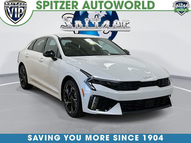 Snow White Pearl 2026 Kia K5 Sedan Front-Wheel Drive 8-Speed Automatic