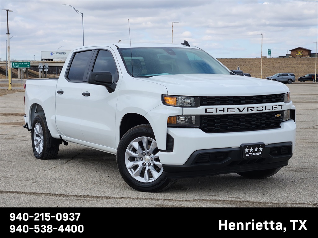 2022 Chevrolet Silverado 1500 Custom Crew Cab RWD