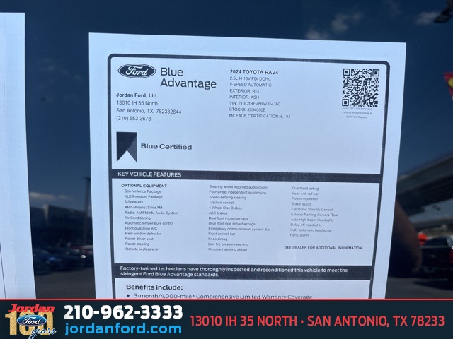 Used Car 2024 Toyota Rav4  Xle Premium For Sale Under $35,000 In San Antonio, Texas