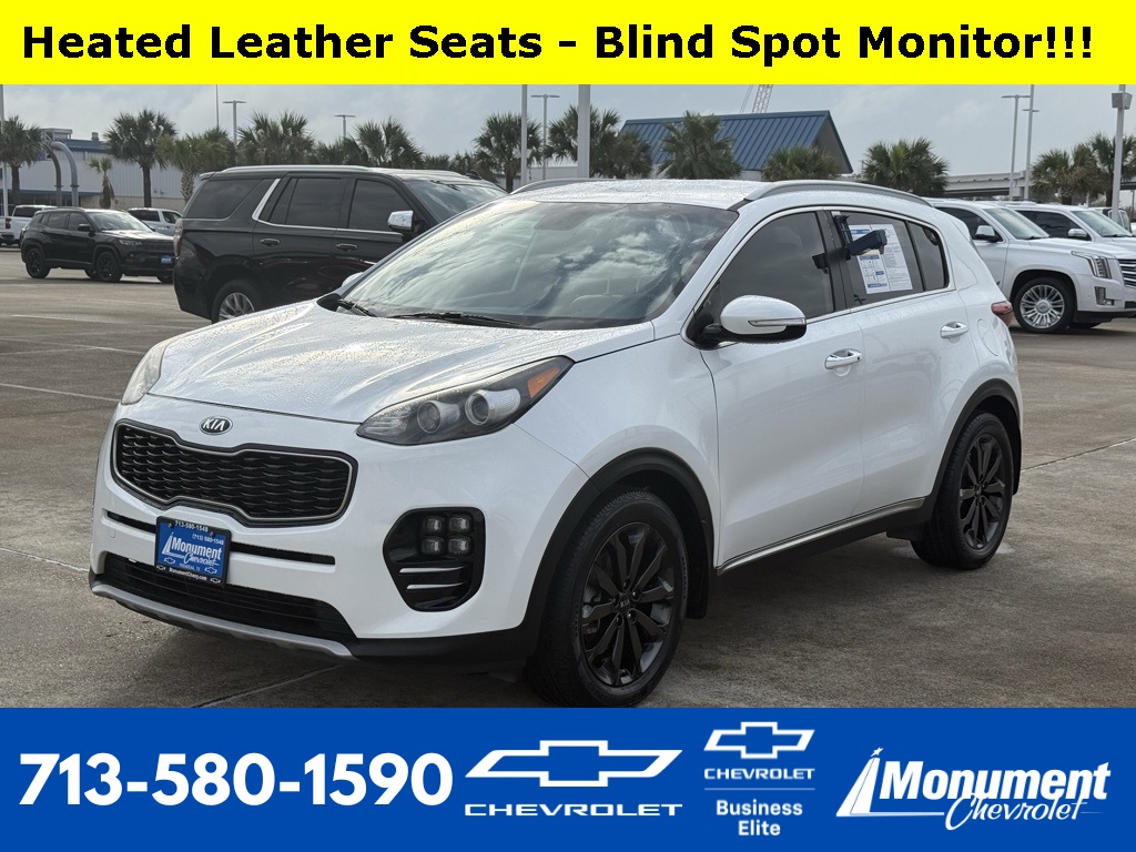 2019 Kia Sportage EX White at DeMontrond Automotive Group