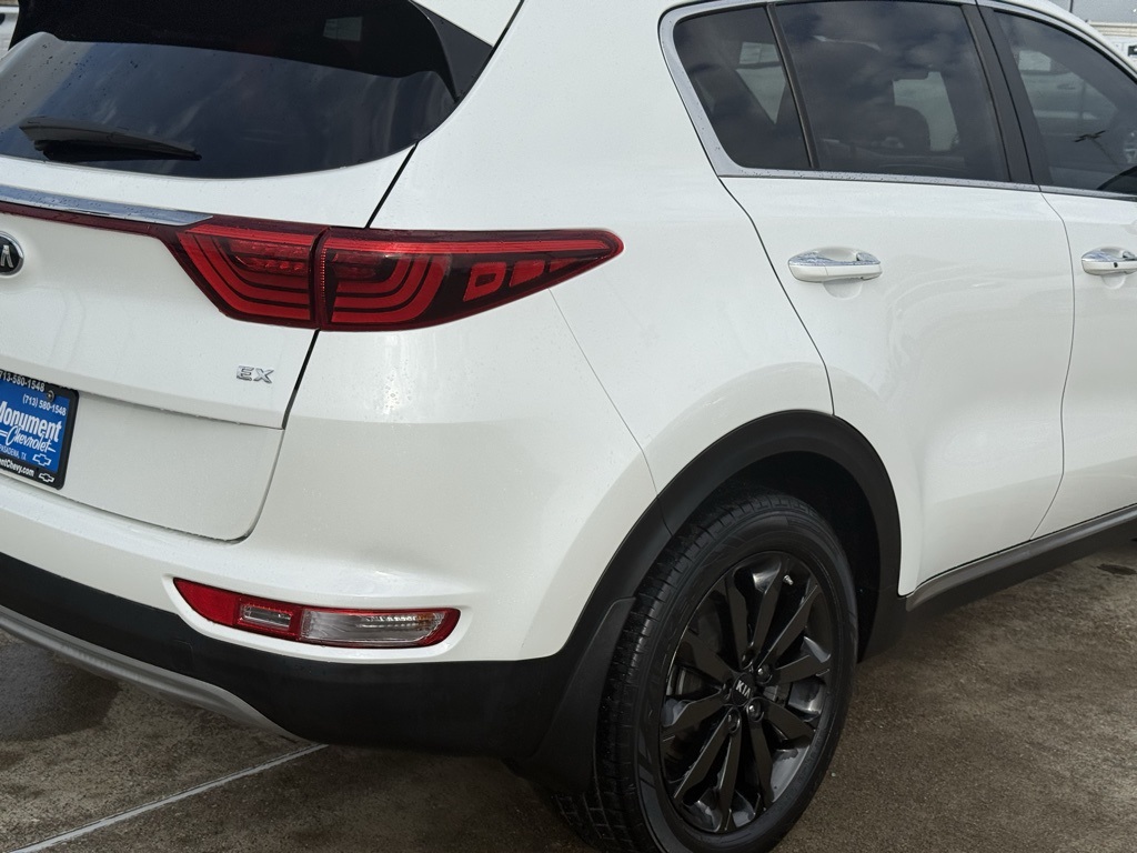 2019 Kia Sportage EX White at DeMontrond Automotive Group