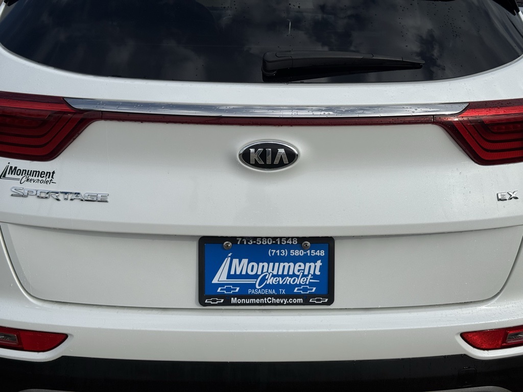 2019 Kia Sportage EX White at DeMontrond Automotive Group